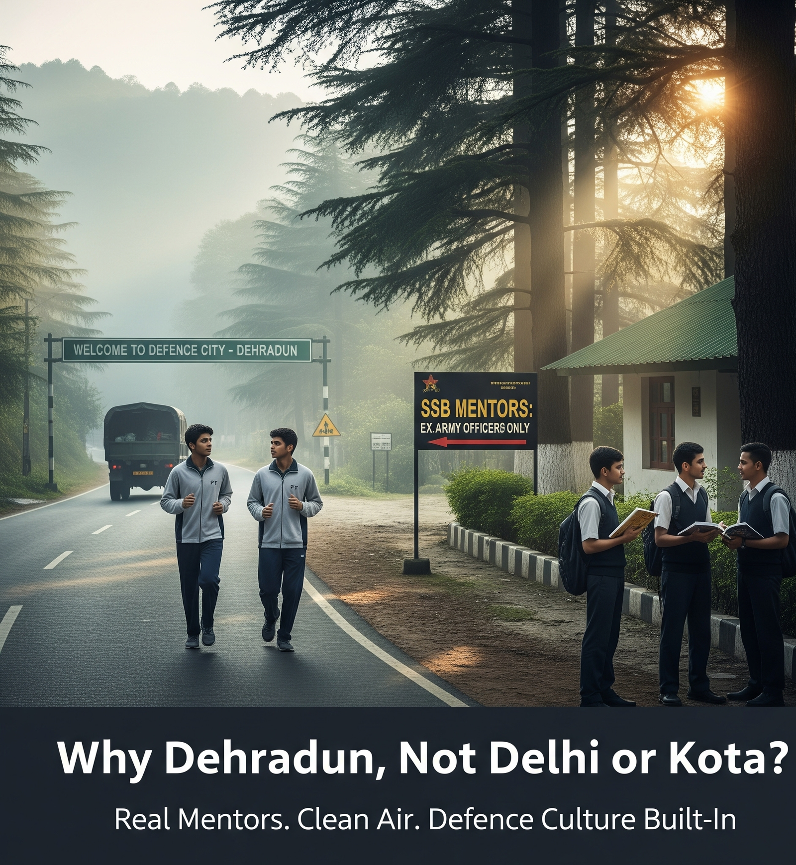 NDA Foundation Coaching India: What Makes Dehradun #1?