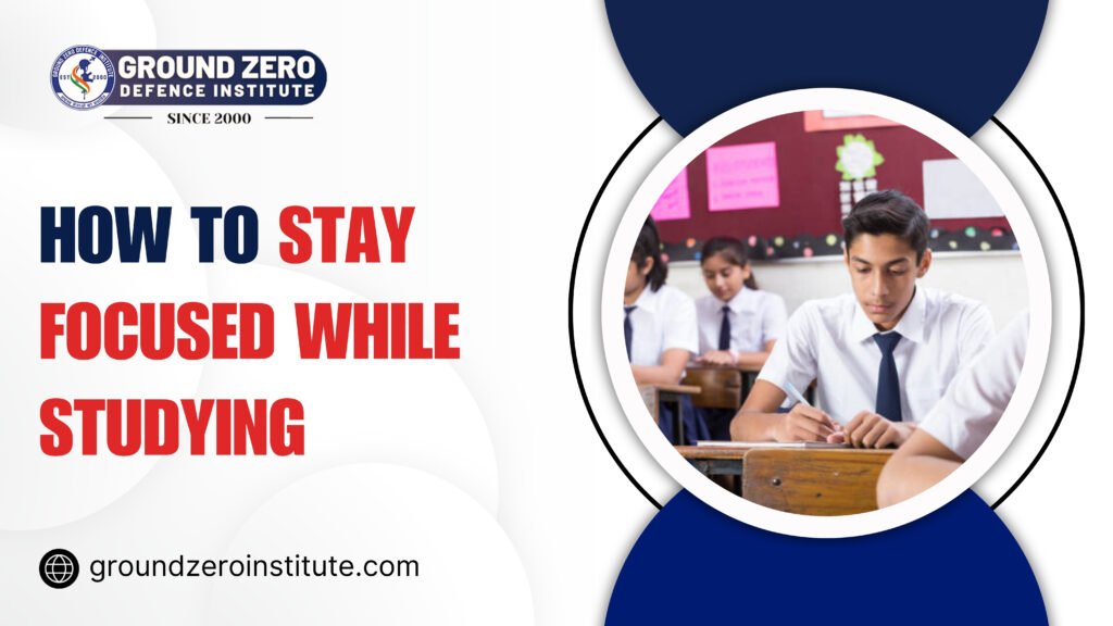How to Stay Focused While Studying : GZDA TALKS