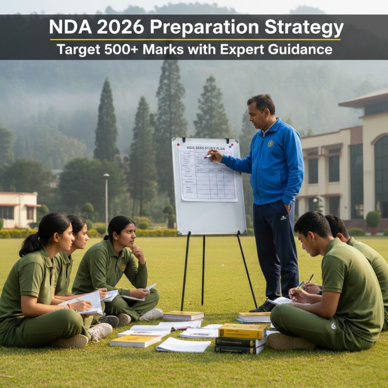 How to Score 500+ in NDA 2026 | Best NDA Study Plan