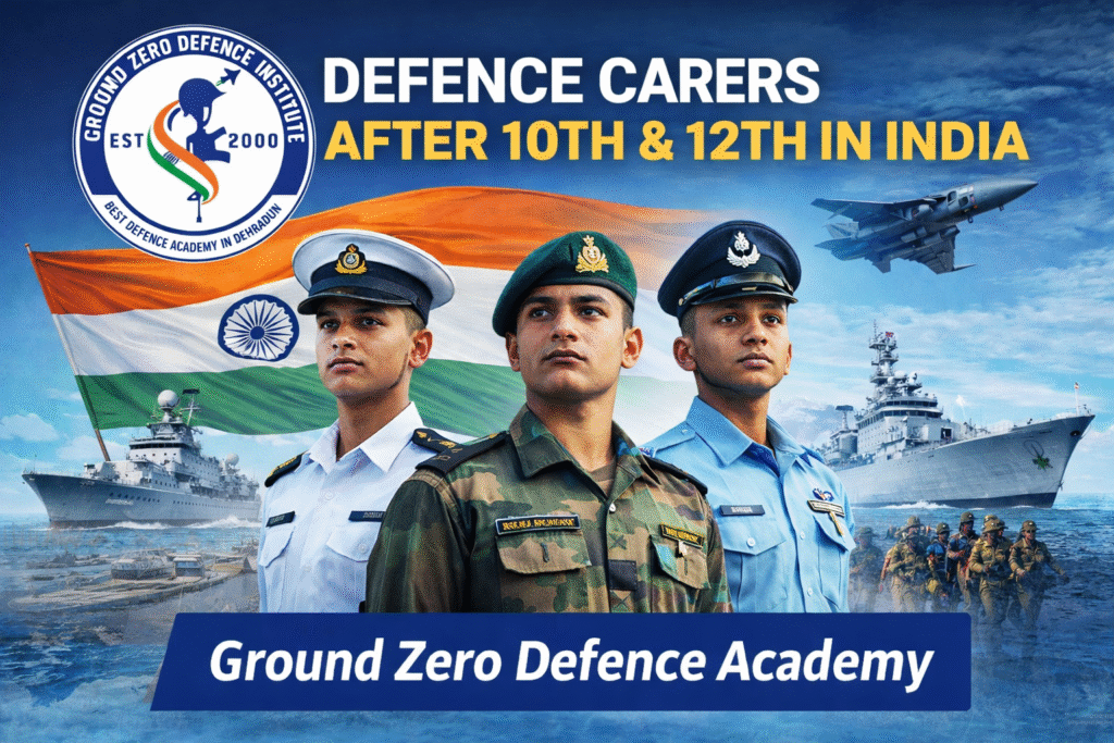 Defence Career Options After 10th & 12th in India