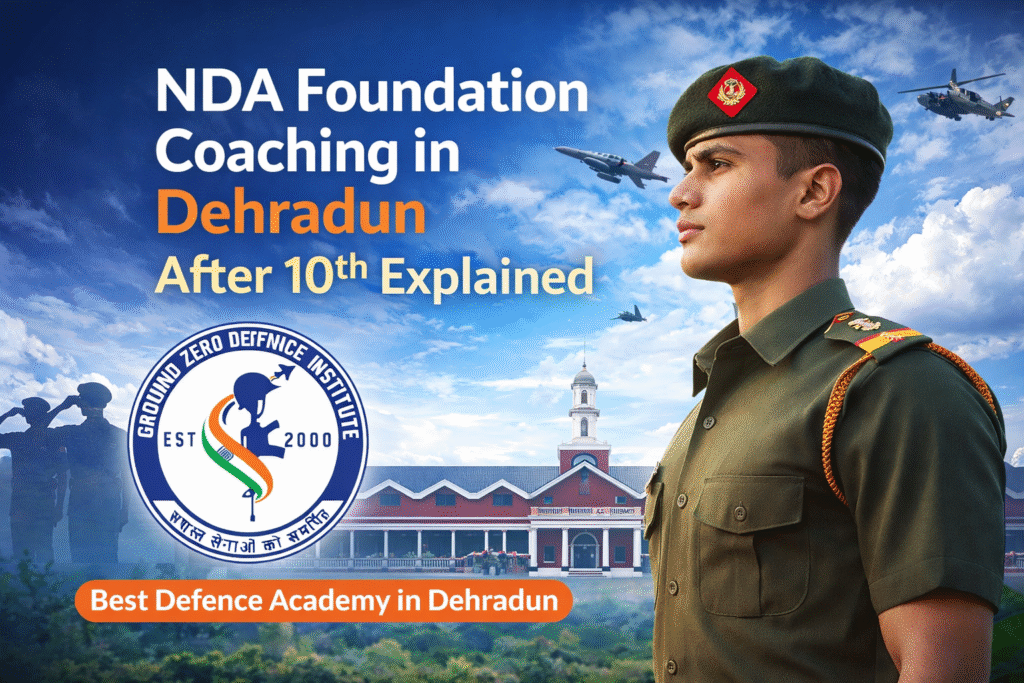 NDA Foundation Coaching in Dehradun After 10th Explained 2