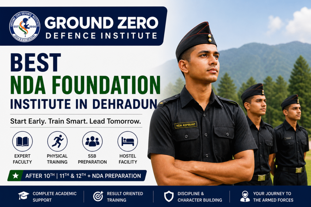 Best NDA Foundation Institute in Dehradun