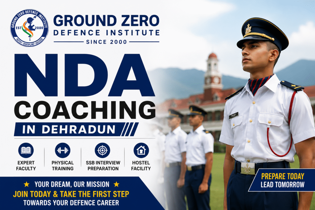 NDA Coaching in Dehradun