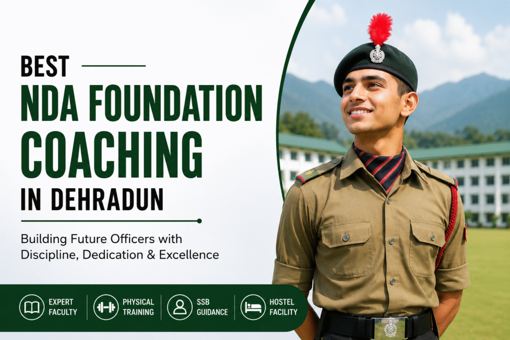 Best NDA Foundation Coaching in Dehradun