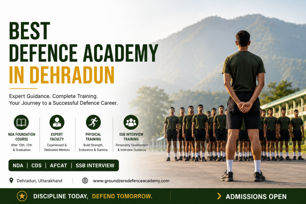 Best Defence Academy in Dehradun